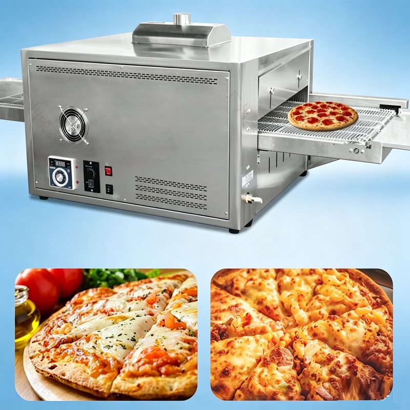 Pizza Conveyor Oven - Wielofunkcyjny, zasilany energią zamienną, przenośny piec