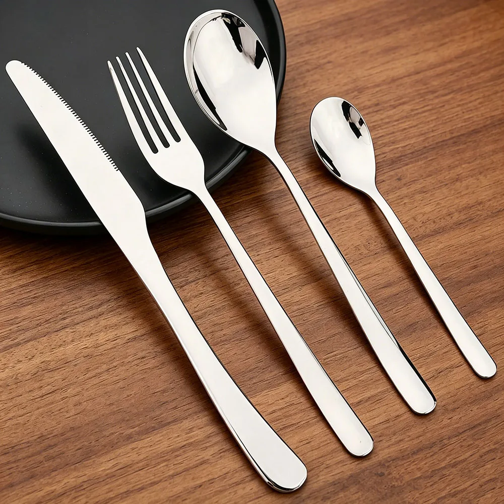 Commercial Kitchen Knife Set - Zestaw sztućców ze stali nierdzewnej 4/16/24/32