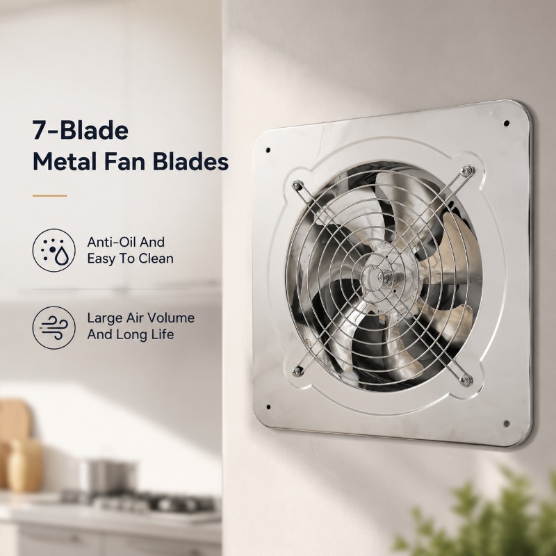 Commercial Kitchen Exhaust Fan - Wentylator wyciągowy o wysokiej prędkości 6