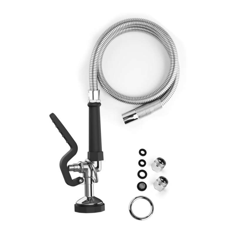 Commercial Kitchen Taps - 45-calowy wąż ze stali nierdzewnej z
