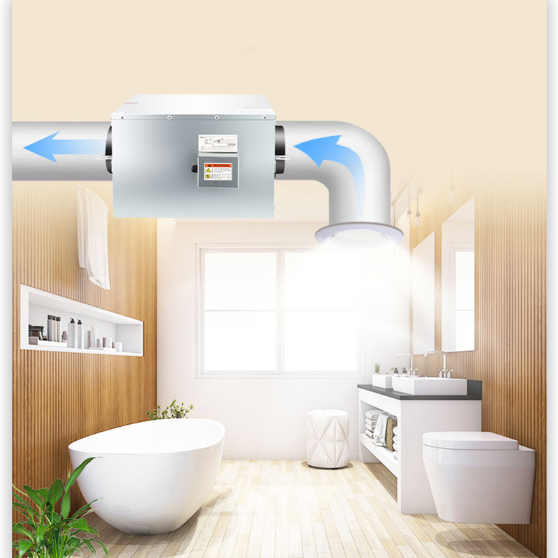 Commercial Kitchen Ventilation System - Wentylator Systemu Świeżego Powietrza Mocny Cichy