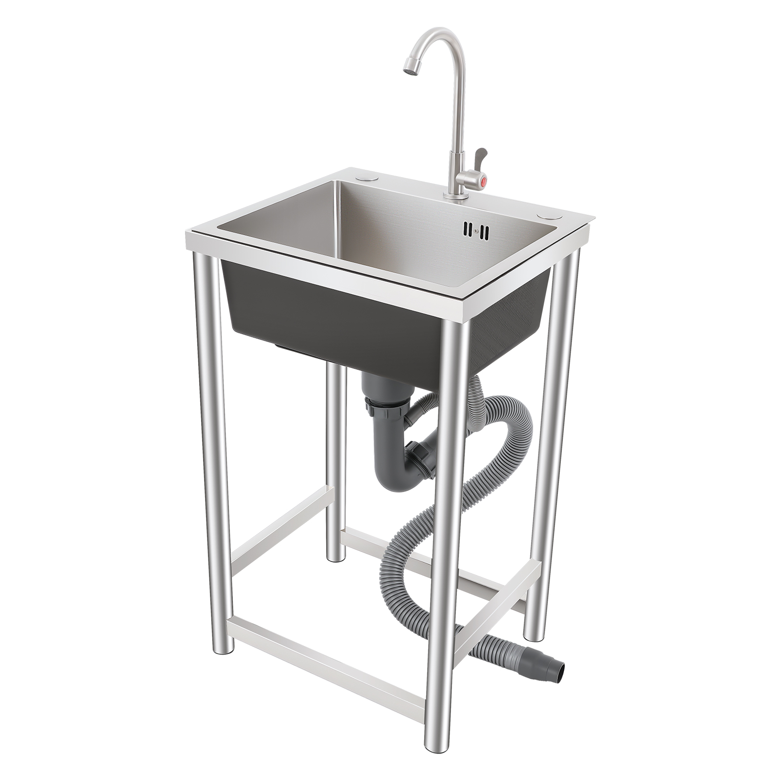 Commercial Kitchen Taps - Zlewozmywak wolnostojący z obrotem 360 stopni