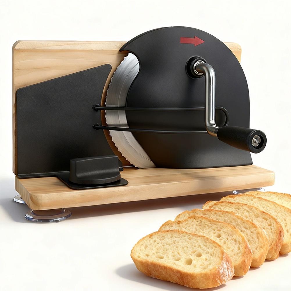Commercial Bread Slicer - Ręczna krajalnica do chleba z regulacją