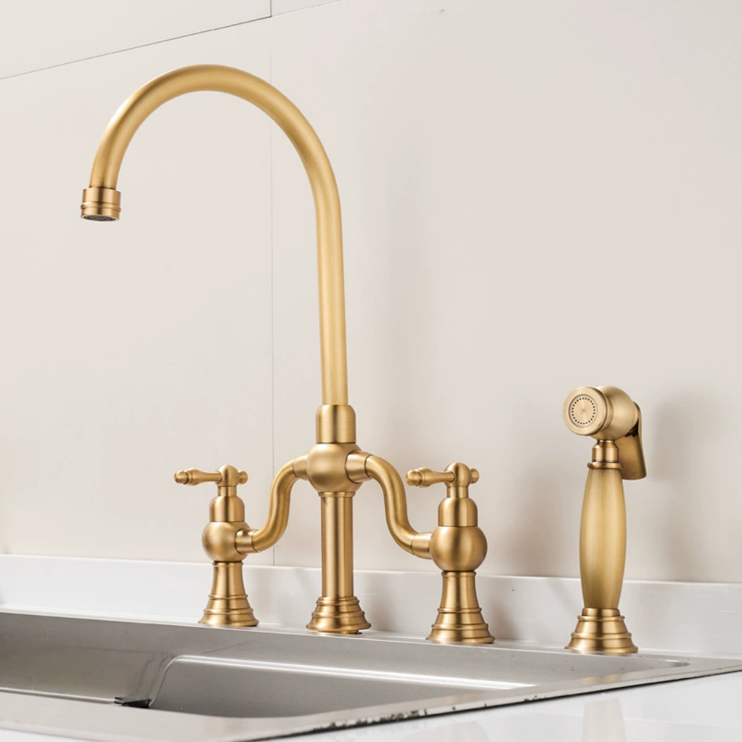 Antyczna bateria kuchenna z sł – Commercial Kitchen Taps recenzja i cena