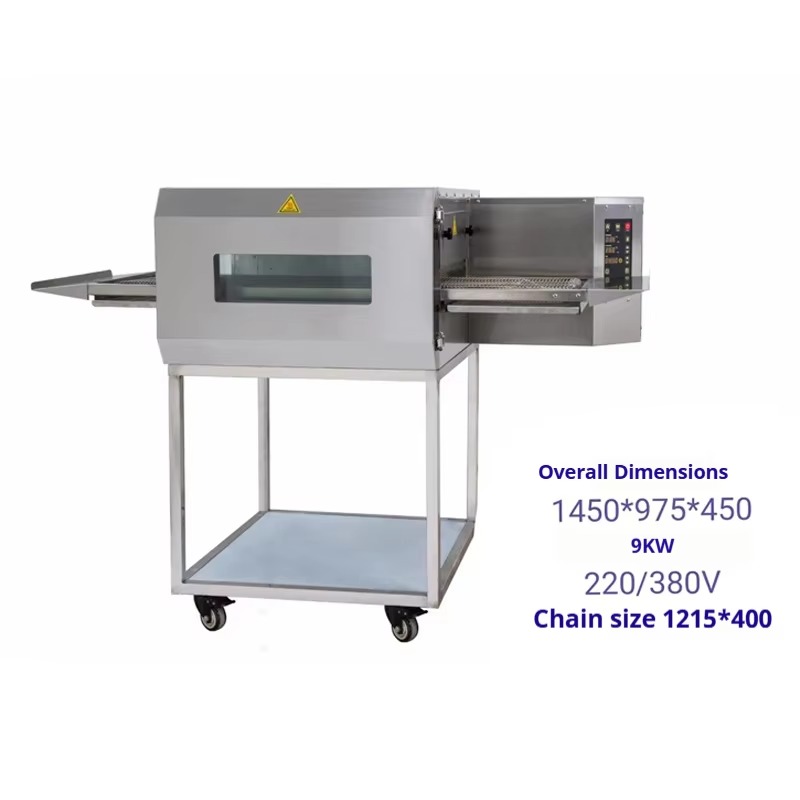 Dostosowany automatyczny piec  – Pizza Conveyor Oven recenzja i cena