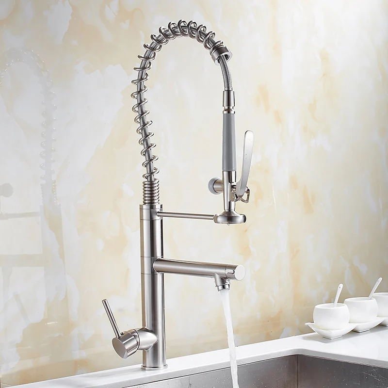 Bateria kuchenna chromowana z  – Commercial Kitchen Taps recenzja i cena