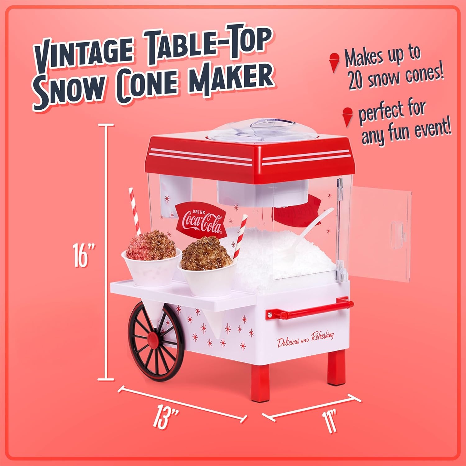 Maszyna do robienia śnieżnych  – Slushy Machine recenzja i cena