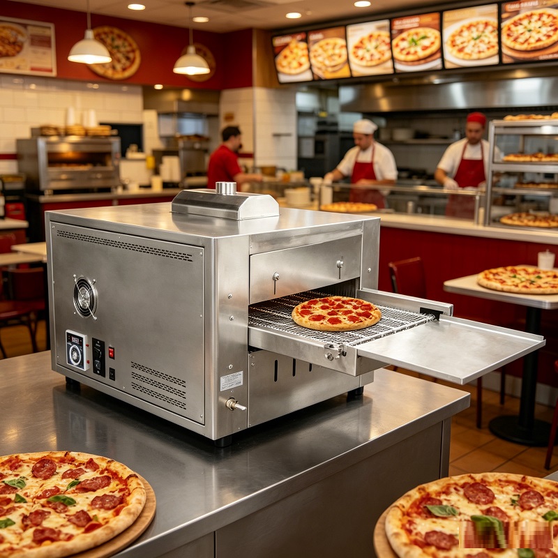 Komercyjny piec gazowy do pizz – Pizza Conveyor Oven recenzja i cena
