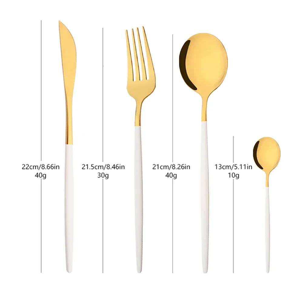 Zestaw Sztućców 16/24/32/48 El – Commercial Kitchen Knife Set recenzja i cena