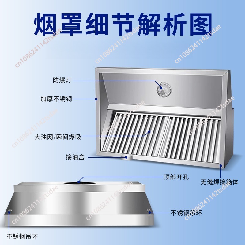 Komercyjna okap kuchenny ze st – Commercial Kitchen Exhaust Fan recenzja i cena