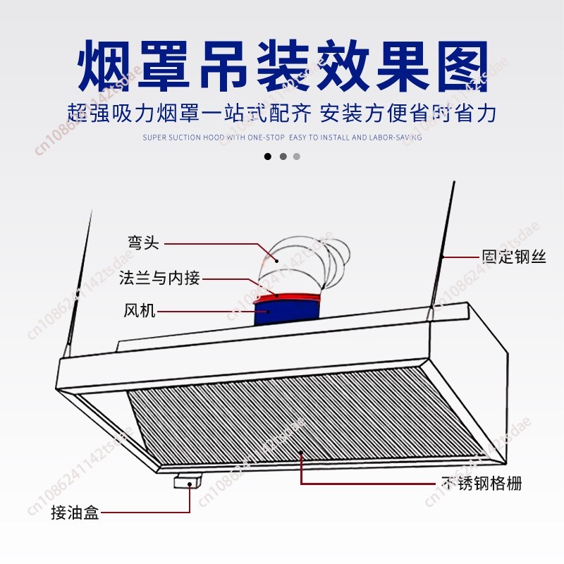 Komercyjna okap kuchenny ze st – Commercial Kitchen Exhaust Fan recenzja i cena