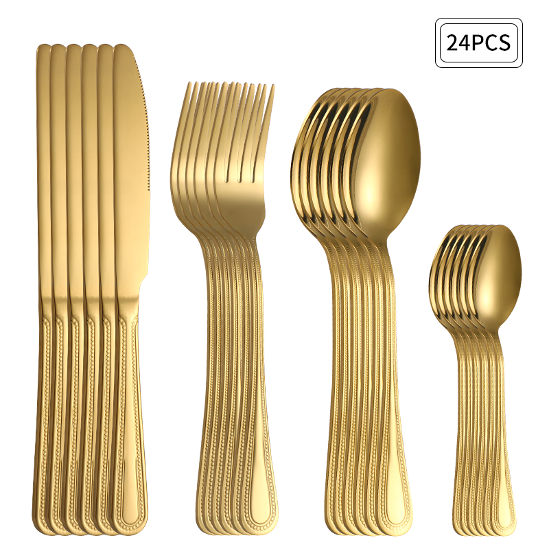 24-częściowy zestaw sztućców z – Commercial Kitchen Knife Set recenzja i cena