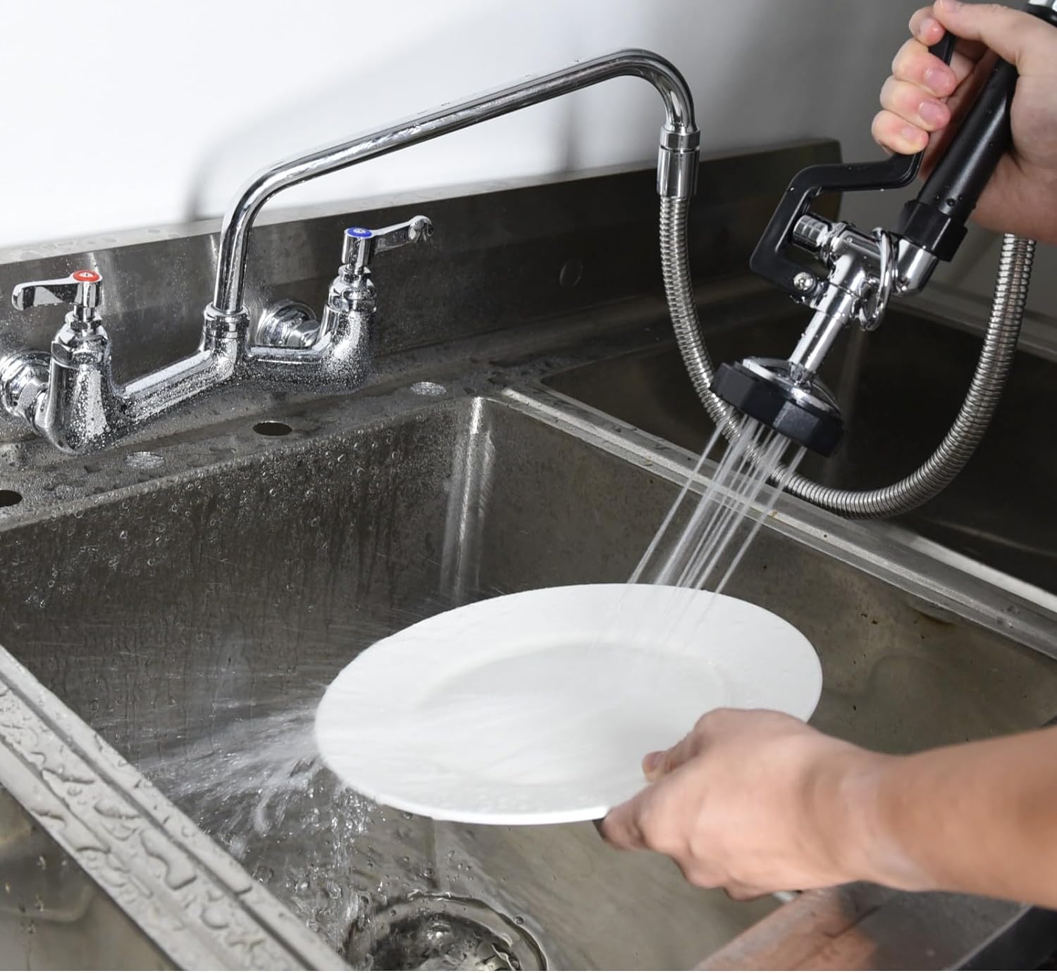 45-calowy wąż ze stali nierdze – Commercial Kitchen Taps recenzja i cena