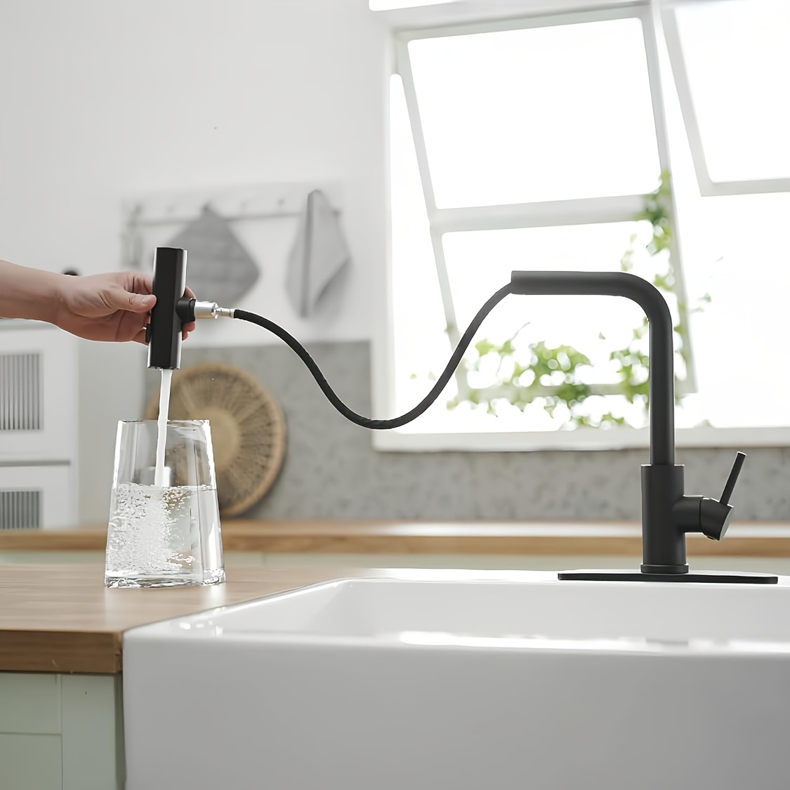 1 szt. Czarny kran kuchenny z  – Commercial Kitchen Taps recenzja i cena