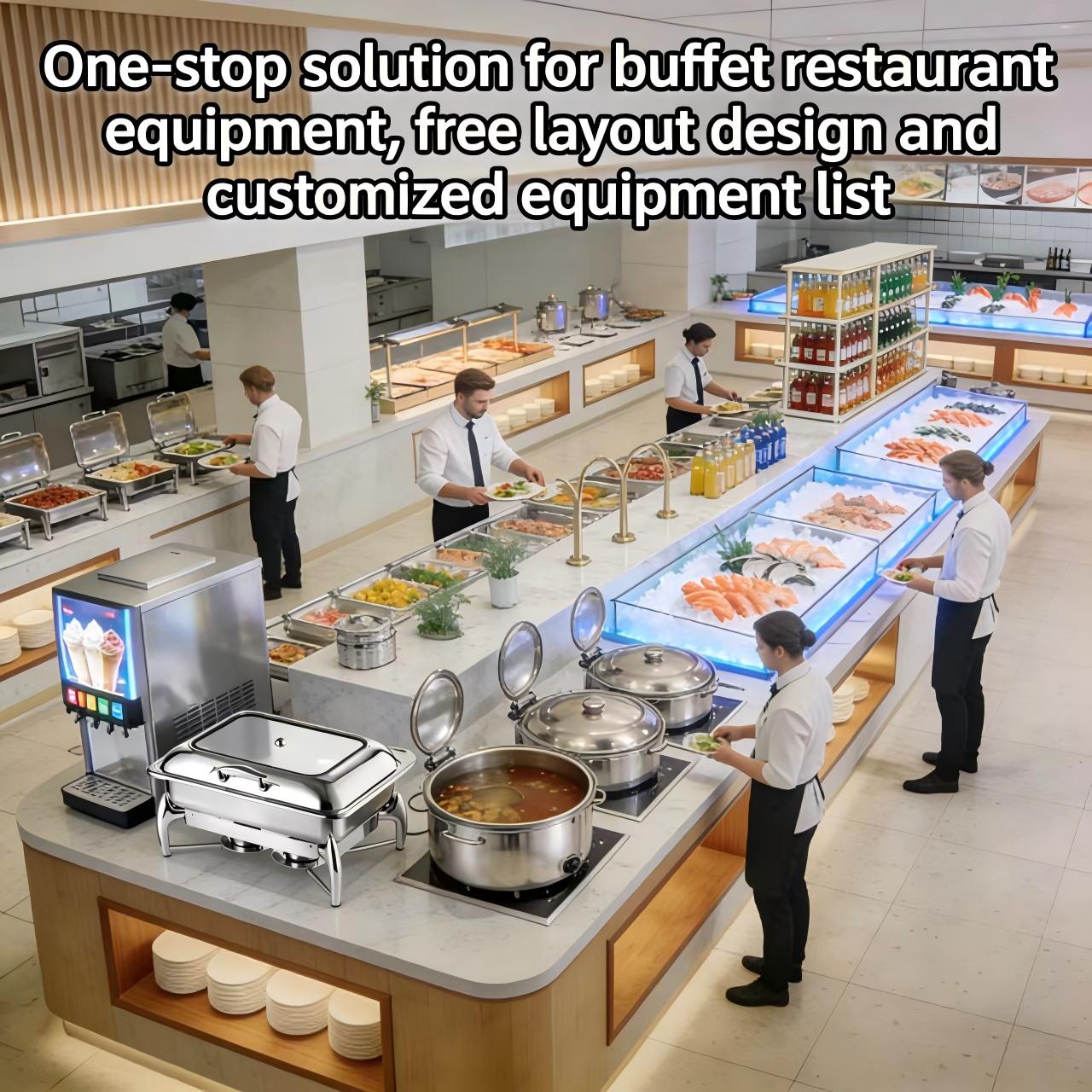 Zestaw wyposażenia do fast foo – Commercial Kitchen Layouts recenzja i cena