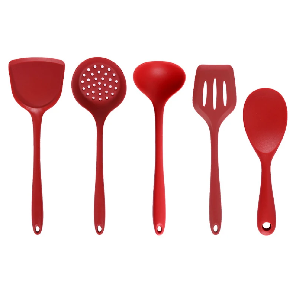 Zestaw silikonowych przyborów  – Commercial Kitchen Knife Set recenzja i cena