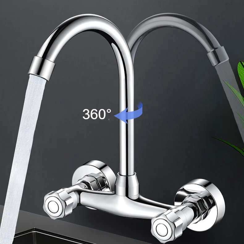 Naścienna bateria kuchenna z p – Commercial Kitchen Taps recenzja i cena