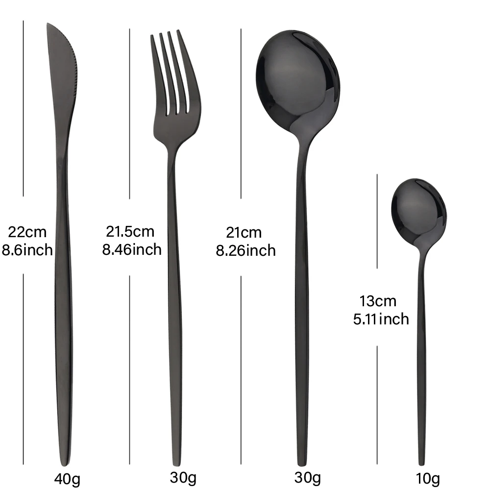 16 sztuk złote naczynia obiado – Commercial Kitchen Knife Set recenzja i cena
